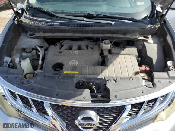 2012 Nissan Murano SL with VIN JN8AZ1MU4CW104560, listed as a Copart auction lot 51318235 with 125,928 mi miles and Salvage Title. Bid and sale history available at carsss.com. Image 14.