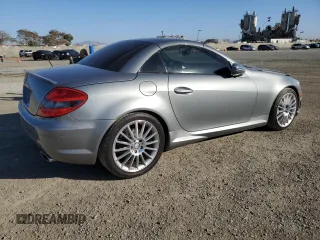 2010 Mercedes-Benz SLK-Class SLK 300 with VIN WDBWK5EA8AF230093, listed as a Copart auction lot 44032485 with 30,305 mi miles and Salvage Title. Bid and sale history available at carsss.com. Image 3.