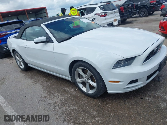 2014 Ford Mustang V6 with VIN 1ZVBP8EM2E5220391, listed as a IAAI auction lot 42160616 with 178,080 mi miles and . Bid and sale history available at DreamBid. Image 1.