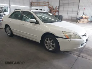 2004 Honda Accord EX z VIN 1HGCM66544A032264, wystawiony jako IAAI lot #42739003 z przebiegiem 247 255 mil mil oraz . Historia ofert i sprzedaży dostępna na DreamBid. Obrazek 1.