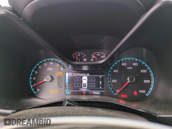 2018 Chevrolet Colorado 4WD LT with VIN 1GCGTCEN5J1143159, listed as a Copart auction lot 54448875 with 119,605 mi miles and Salvage title. Bid and sale history available at DreamBid. Image 9.