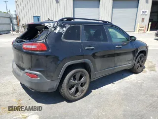 2017 Jeep Cherokee Altitude with VIN 1C4PJLAS6HW577086, listed as a Copart auction lot 57682925 with 109,316 mi miles and Salvage title. Bid and sale history available at DreamBid. Image 3.