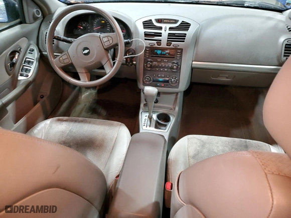 2005 Chevrolet Malibu LT with VIN 1G1ZU54835F261418, listed as a Copart auction lot 48737735 with 242,169 mi miles and Salvage Title. Bid and sale history available at carsss.com. Image 8.