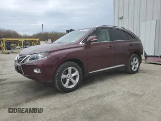2015 Lexus RX 350 with VIN 2T2BK1BA1FC295585, listed as a Copart auction lot 52900495 with 78,037 mi miles and Salvage Title. Bid and sale history available at DreamBid. Image 1.