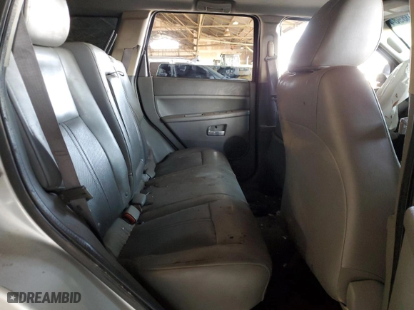 2006 Jeep Grand Cherokee Limited with VIN 1J4HS58216C251630, listed as a Copart auction lot 76988984 with 0 mi miles and Salvage Title. Bid and sale history available at carsss.com. Image 10.