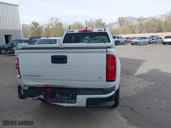 2022 Chevrolet Colorado 2WD LT with VIN 1GCHSCEA2N1117936, listed as a IAAI auction lot 41922876 with 34,537 mi miles. Bid and sale history available at carsss.com. Image 16.