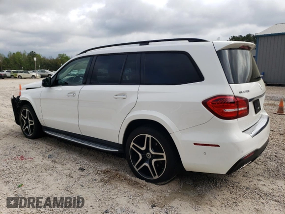 2018 Mercedes-Benz GLS with VIN 4JGDF7DE0JB029658, listed as a Copart auction lot 44472033 with 73,868 mi miles. Bid and sale history available at carsss.com. Image 2.
