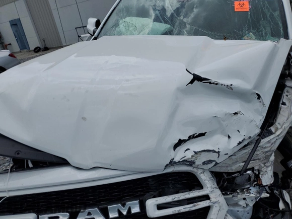 2020 Ram 1500 Lone Star with VIN 1C6RREFM8LN202507, listed as a Copart auction lot 62571605 with Not provided miles and Non repairable. Bid and sale history available at DreamBid. Image 11.