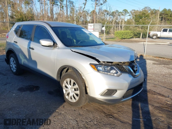 2016 Nissan Rogue S with VIN JN8AT2MV5GW143387, listed as a IAAI auction lot 41587721 with 112,281 mi miles. Bid and sale history available at carsss.com. Image 1.