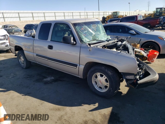 2004 Chevrolet Silverado 1500 Work Truck with VIN 1GCEC19VX4E383570, listed as a Copart auction lot 72264064 with 0 mi miles and Salvage Title. Bid and sale history available at carsss.com. Image 4.