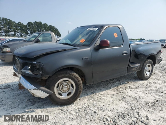 2002 Ford F-150 XL z VIN 1FTRF17252NB52123, wystawiony jako Copart lot #58778435 z przebiegiem Nie podano mil oraz Szkoda całkowita • Salvage title. Historia ofert i sprzedaży dostępna na DreamBid. Obrazek 1.