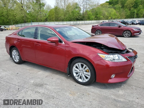 2015 Lexus ES 330 with VIN JTHBK1GG4F2200435, listed as a Copart auction lot 56197885 with 82,054 mi miles and Salvage Title. Bid and sale history available at DreamBid. Image 4.