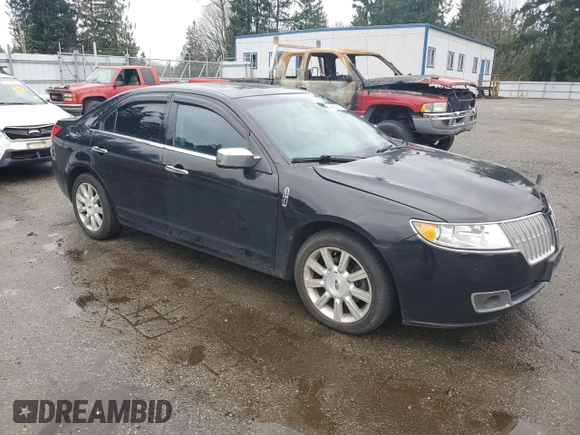 2011 Lincoln MKZ with VIN 3LNHL2GC2BR769653, listed as a Copart auction lot 49663715 with 97,118 mi miles and Salvage Title. Bid and sale history available at DreamBid. Image 4.