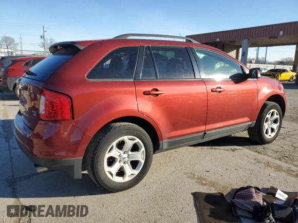 2014 Ford Edge SEL z VIN 2FMDK4JC3EBA68967, wystawiony jako Copart lot #42631625 z przebiegiem 166 302 mil mil oraz Szkody całkowita. Historia ofert i sprzedaży dostępna na DreamBid. Obrazek 3.
