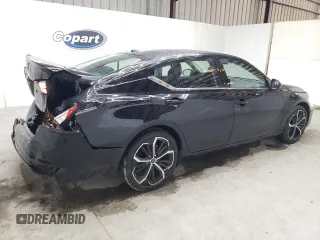 2025 Nissan Altima SR with VIN 1N4BL4CV0SN310045, listed as a Copart auction lot 55051075 with 12,925 mi miles and Clean Title. Bid and sale history available at DreamBid. Image 3.