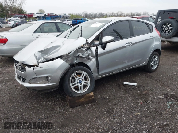 2017 Ford Fiesta SE with VIN 3FADP4EJ5HM104763, listed as a IAAI auction lot 42009697 with 117,980 mi miles. Bid and sale history available at carsss.com. Image 2.