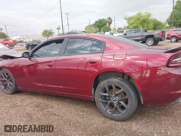 2020 Dodge Charger SXT with VIN 2C3CDXBG2LH136073, listed as a IAAI auction lot 41900921 with 55,747 mi miles and . Bid and sale history available at carsss.com. Image 15.