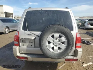 2004 Mitsubishi Montero LTD with VIN JA4MW51S44J004933, listed as a Copart auction lot 46561465 with 213,714 mi miles and Salvage Title. Bid and sale history available at carsss.com. Image 6.