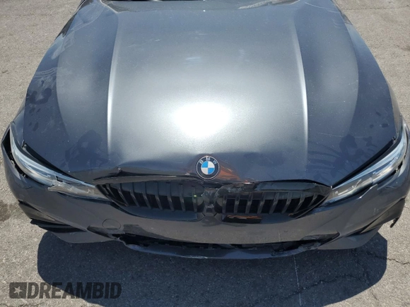 2021 BMW 3 Series 330i с VIN 3MW5R1J0XM8B95808, выставлен на аукционе Copart как лот 57659285 с пробегом 54 747 миль миль и Списание • Salvage title. История ставок и продаж доступна на DreamBid. Изображение 11.