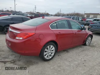 2012 Buick Regal with VIN 2G4GR5ERXC9207705, listed as a Copart auction lot 83295654 with 122,289 mi miles and Salvage Title. Bid and sale history available at carsss.com. Image 3.