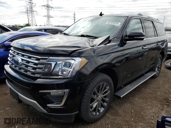 2020 Ford Expedition Limited с VIN 1FMJU2AT3LEA38452, выставлен на аукционе Copart как лот 55787815 с пробегом 95 686 миль миль и Списание • Salvage title. История ставок и продаж доступна на DreamBid. Изображение 1.