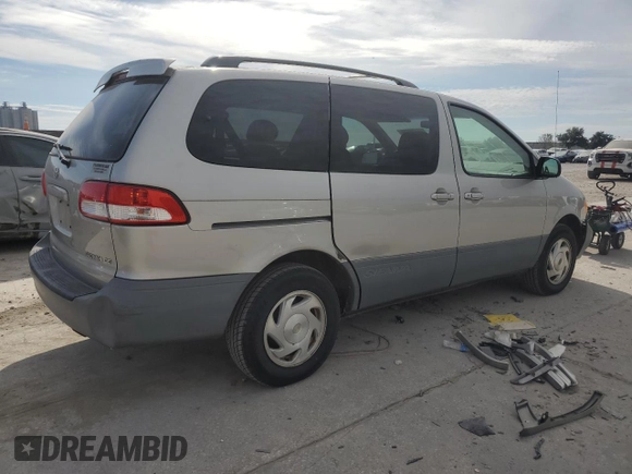 2003 Toyota Sienna CE with VIN 4T3ZF19C63U541949, listed as a Copart auction lot 83186624 with 180,075 mi miles and Salvage Title. Bid and sale history available at carsss.com. Image 3.