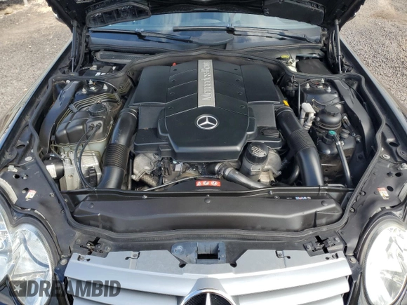 2005 Mercedes-Benz SL 500 with VIN WDBSK75F75F098620, listed as a Copart auction lot 55349735 with Not Provided miles and Clean Title. Bid and sale history available at DreamBid. Image 11.