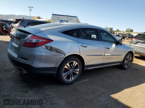 2013 Honda Crosstour EX-L with VIN 5J6TF2H53DL001021, listed as a Copart auction lot 74264874 with 161,546 mi miles and Salvage Title. Bid and sale history available at carsss.com. Image 3.