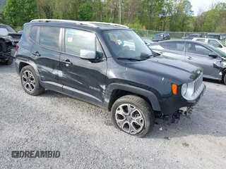 2017 Jeep Renegade Limited z VIN ZACCJBDB1HPE51333, wystawiony jako IAAI lot #42082300 z przebiegiem 91 615 mil mil oraz . Historia ofert i sprzedaży dostępna na DreamBid. Obrazek 1.