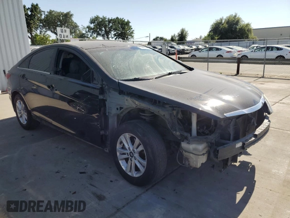 2013 Hyundai Sonata GLS with VIN 5NPEB4AC1DH684887, listed as a Copart auction lot 58855955 with 153,254 mi miles and Salvage title. Bid and sale history available at DreamBid. Image 4.
