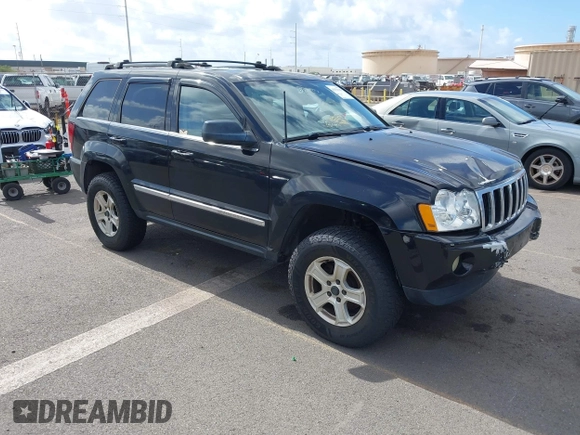 2007 Jeep Grand Cherokee Limited with VIN 1J8HR58N27C594744, listed as a IAAI auction lot 41929390 with 154,140 mi miles and . Bid and sale history available at DreamBid. Image 1.