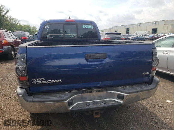 2014 Toyota Tacoma with VIN 5TFUU4EN5EX106329, listed as a Copart auction lot 59705015 with 186,040 mi miles and Salvage title. Bid and sale history available at DreamBid. Image 6.