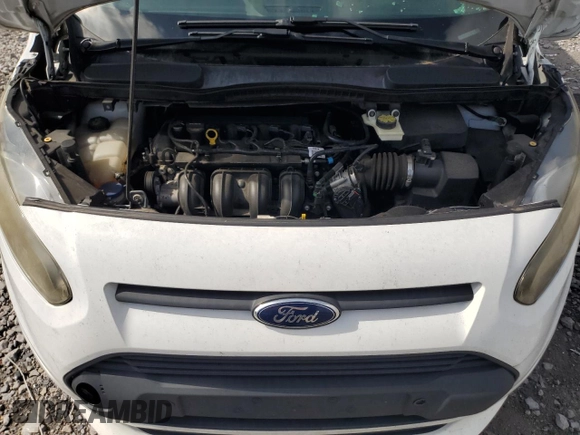 2015 Ford Transit Connect XLT with VIN NM0LS7F76F1193792, listed as a Copart auction lot 60272515 with 229,105 mi miles and Salvage title. Bid and sale history available at DreamBid. Image 12.