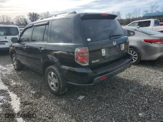 2007 Honda Pilot EX-L with VIN 5FNYF28557B037747, listed as a Copart auction lot 43021495 with 199,402 mi miles and Salvage Title. Bid and sale history available at carsss.com. Image 2.