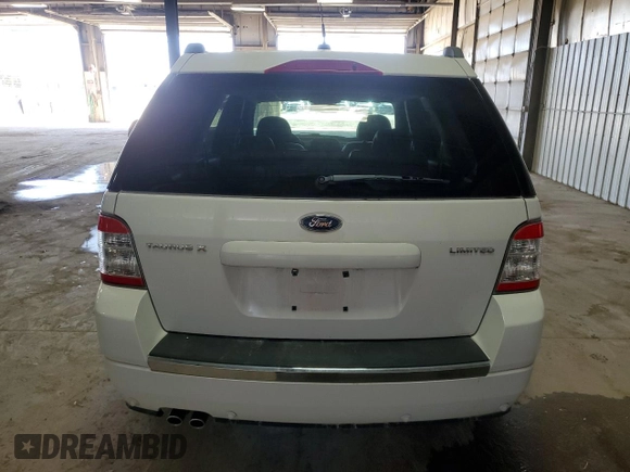 2008 Ford Taurus X Limited z VIN 1FMDK03W18GA17707, wystawiony jako Copart lot #85287524 z przebiegiem 121 231 mil mil oraz Nie do naprawy • Non repairable. Historia ofert i sprzedaży dostępna na DreamBid. Obrazek 6.