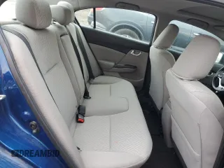2015 Honda Civic EX with VIN 19XFB2F87FE075744, listed as a Copart auction lot 53816995 with 63,374 mi miles and Salvage Title. Bid and sale history available at DreamBid. Image 10.