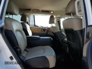 2021 Infiniti QX80 LUXE with VIN JN8AZ2AF2M9715442, listed as a Copart auction lot 75329304 with 26,125 mi miles and Salvage Title. Bid and sale history available at carsss.com. Image 11.