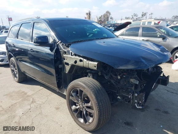 2021 Dodge Durango GT Plus with VIN 1C4RDHDG4MC846945, listed as a IAAI auction lot 41538238 with 28,789 mi miles. Bid and sale history available at carsss.com. Image 1.