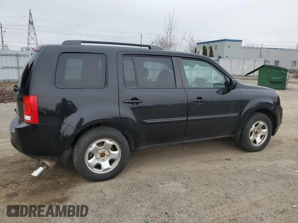 2012 Honda Pilot EX with VIN 5FNYF4H41CB501582, listed as a Copart auction lot 49396555 with 235,512 mi miles and Clean Title. Bid and sale history available at DreamBid. Image 3.