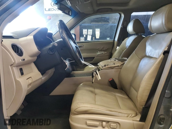 2009 Honda Pilot EX-L with VIN 5FNYF48529B032004, listed as a Copart auction lot 51122095 with 240,672 mi miles and Clean Title. Bid and sale history available at carsss.com. Image 7.