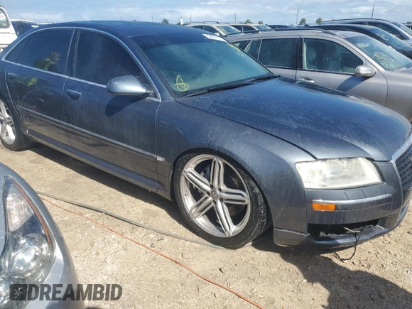 2006 Audi A8 4.2L with VIN WAUML44E36N007829, listed as a Copart auction lot 76658814 with 99,248 mi miles and Non repairable. Bid and sale history available at DreamBid. Image 4.