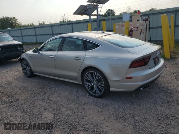 2017 Audi A7 Prestige with VIN WAU22AFC6HN012031, listed as a Copart auction lot 71198204 with 109,752 mi miles and Salvage Title. Bid and sale history available at carsss.com. Image 2.