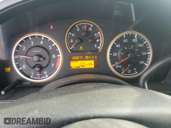 2008 Nissan Titan SE with VIN 1N6AA06A28N327982, listed as a Copart auction lot 87114184 with 133,077 mi miles and Clean Title. Bid and sale history available at carsss.com. Image 9.