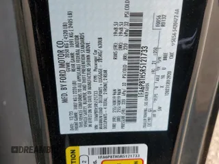 2024 Ford Mustang EcoBoost with VIN 1FA6P8TH5R5121733, listed as a Copart auction lot 50717815 with 9,748 mi miles and Salvage Title. Bid and sale history available at carsss.com. Image 12.