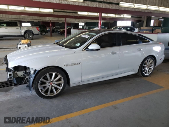 2016 Jaguar XJ R-Sport with VIN SAJWJ1CD1G8V92615, listed as a Copart auction lot 79531373 with 108,166 mi miles and . Bid and sale history available at DreamBid. Image 1.
