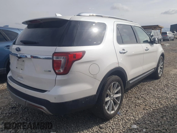 2016 Ford Explorer Limited with VIN 1FM5K8F83GGC20256, listed as a Copart auction lot 51901575 with 85,738 mi miles and Salvage Title. Bid and sale history available at DreamBid. Image 3.