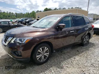 2020 Nissan Pathfinder SL z VIN 5N1DR2CN1LC598026, wystawiony jako Copart lot #51294554 z przebiegiem 58 408 mil mil oraz Szkoda całkowita • Salvage title. Historia ofert i sprzedaży dostępna na DreamBid. Obrazek 1.