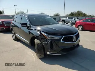 2023 Acura RDX w/Advance Package with VIN 5J8TC2H75PL015072, listed as a Copart auction lot 75234804 with 6,977 mi miles and Salvage Title. Bid and sale history available at carsss.com. Image 11.