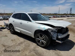 2021 Volvo XC60 Momentum with VIN YV4102DK5M1753385, listed as a Copart auction lot 57084315 with 55,462 mi miles and Salvage title. Bid and sale history available at DreamBid. Image 4.