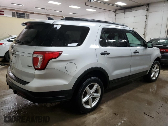 2018 Ford Explorer with VIN 1FM5K8B88JGB64523, listed as a Copart auction lot 51290615 with 107,070 mi miles and Clean title. Bid and sale history available at DreamBid. Image 3.